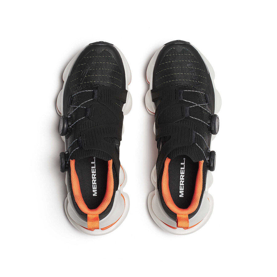 men speedarc surge boa hiking shoes raven