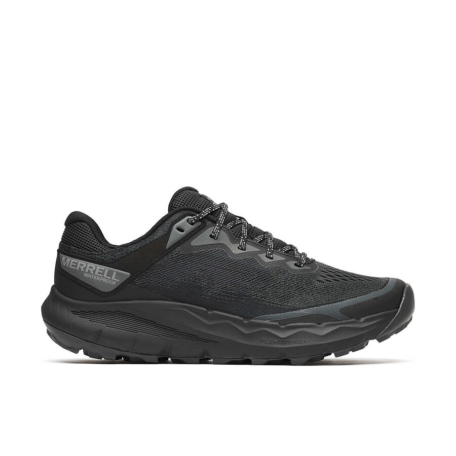 men nova 4 waterproof trail running shoes black