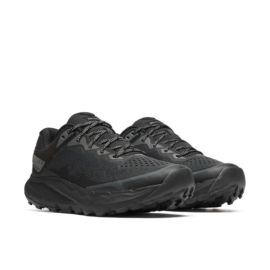 men nova 4 waterproof trail running shoes black
