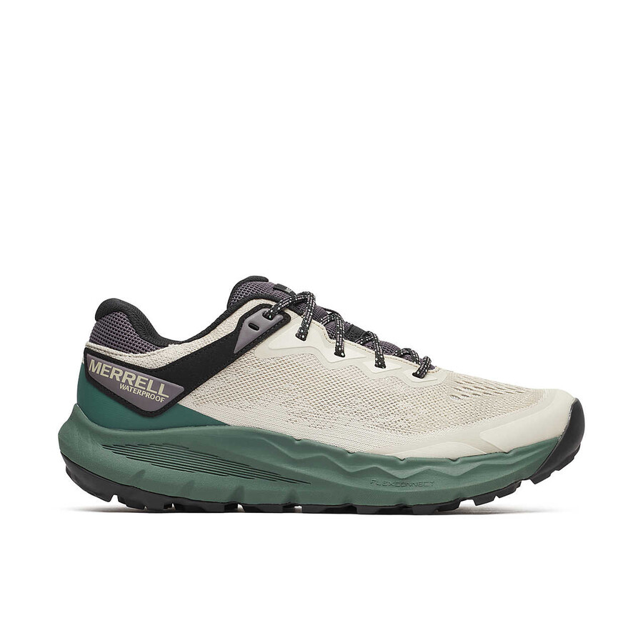 men nova 4 waterproof trail running shoes griege