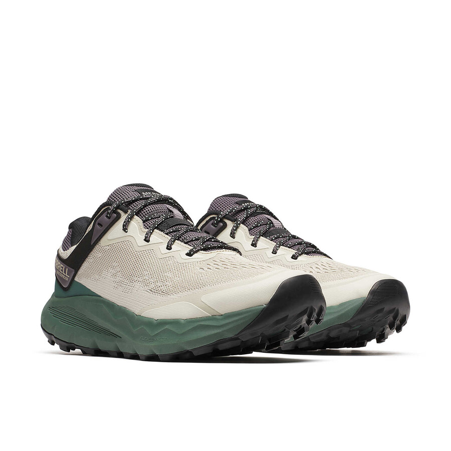 men nova 4 waterproof trail running shoes griege
