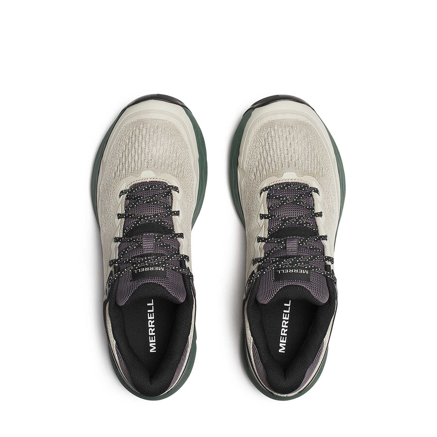 men nova 4 waterproof trail running shoes griege