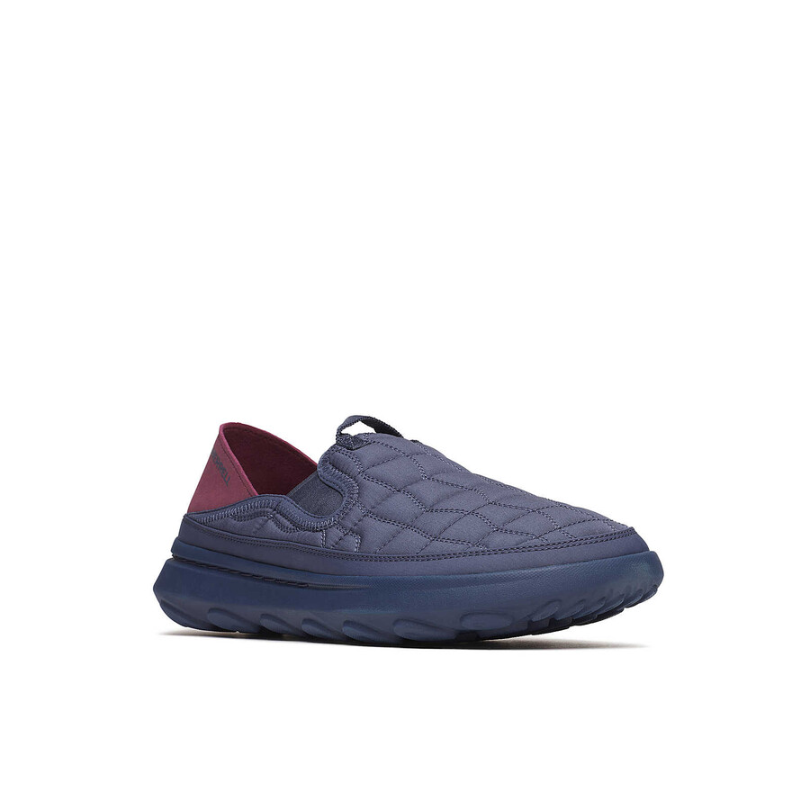 men hut moc 2 casual slip ons navyoxblood