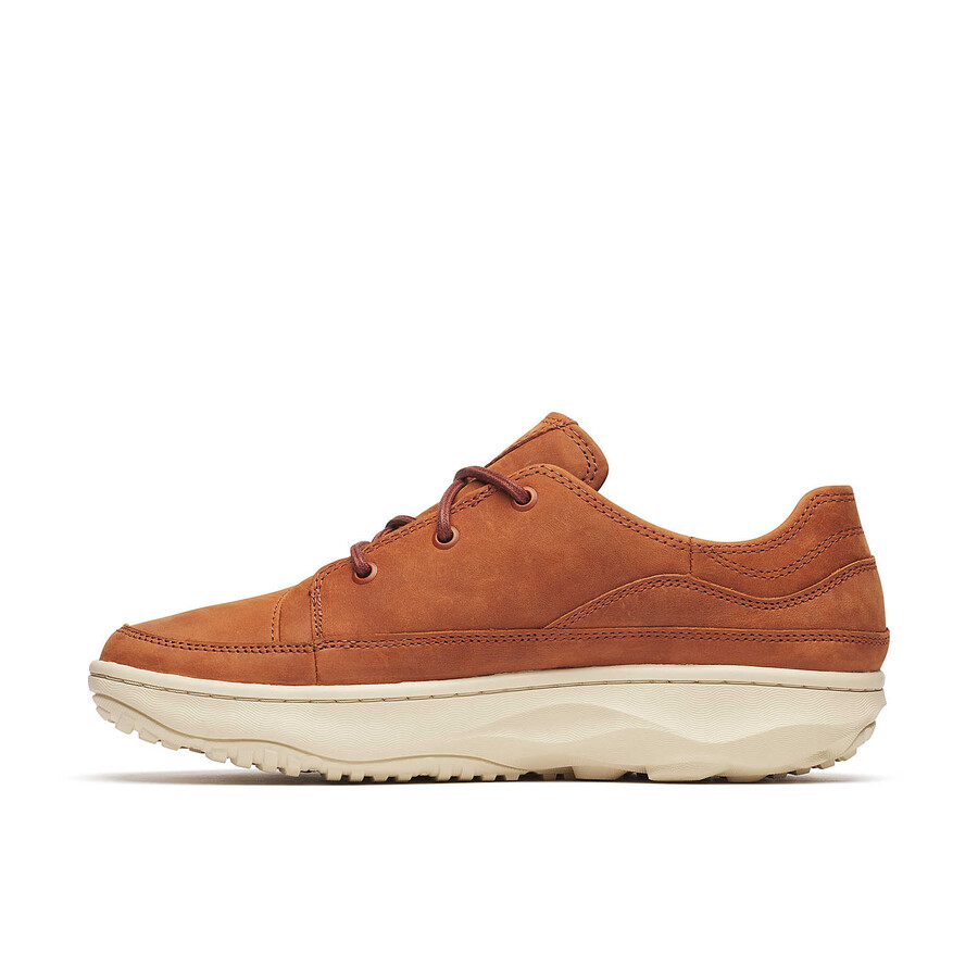men silvo lace casual shoes cognac