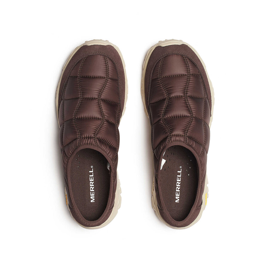 men moab 2 slide quilted se casual slip ons coffee
