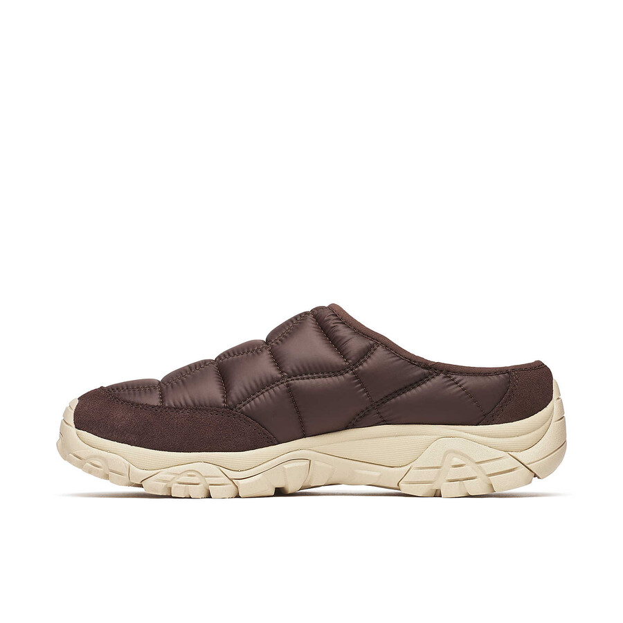 men moab 2 slide quilted se casual slip ons coffee