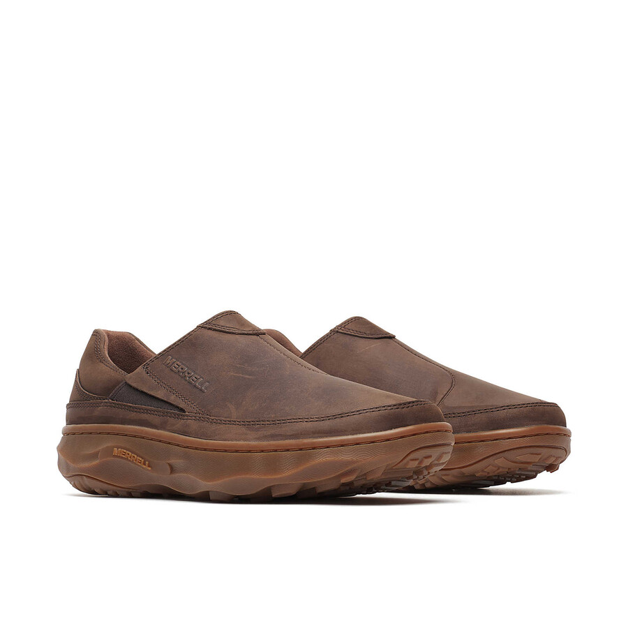 men silvo moc wide width casual slip ons coffee