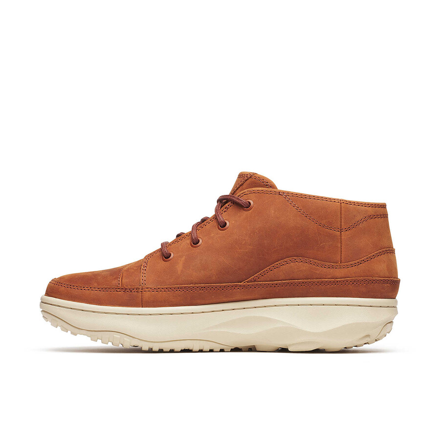 men silvo chukka casual boots cognac