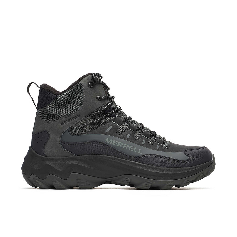 men thermo chill 2 mid waterproof winter hiking boots black