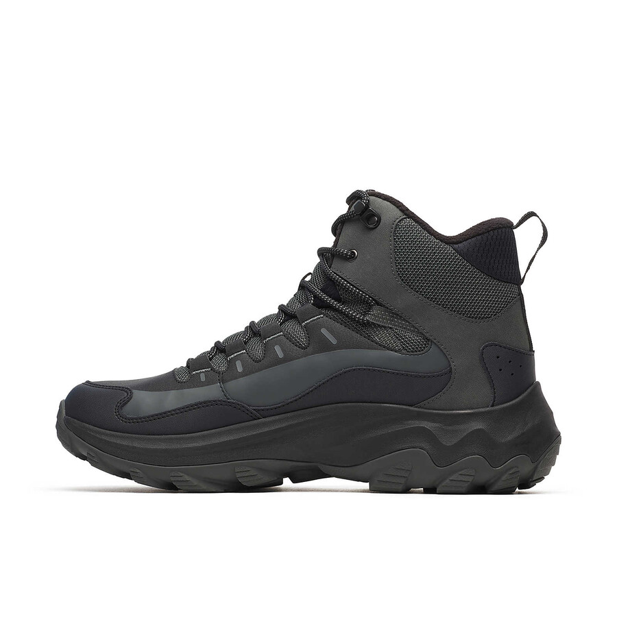 men thermo chill 2 mid waterproof winter hiking boots black