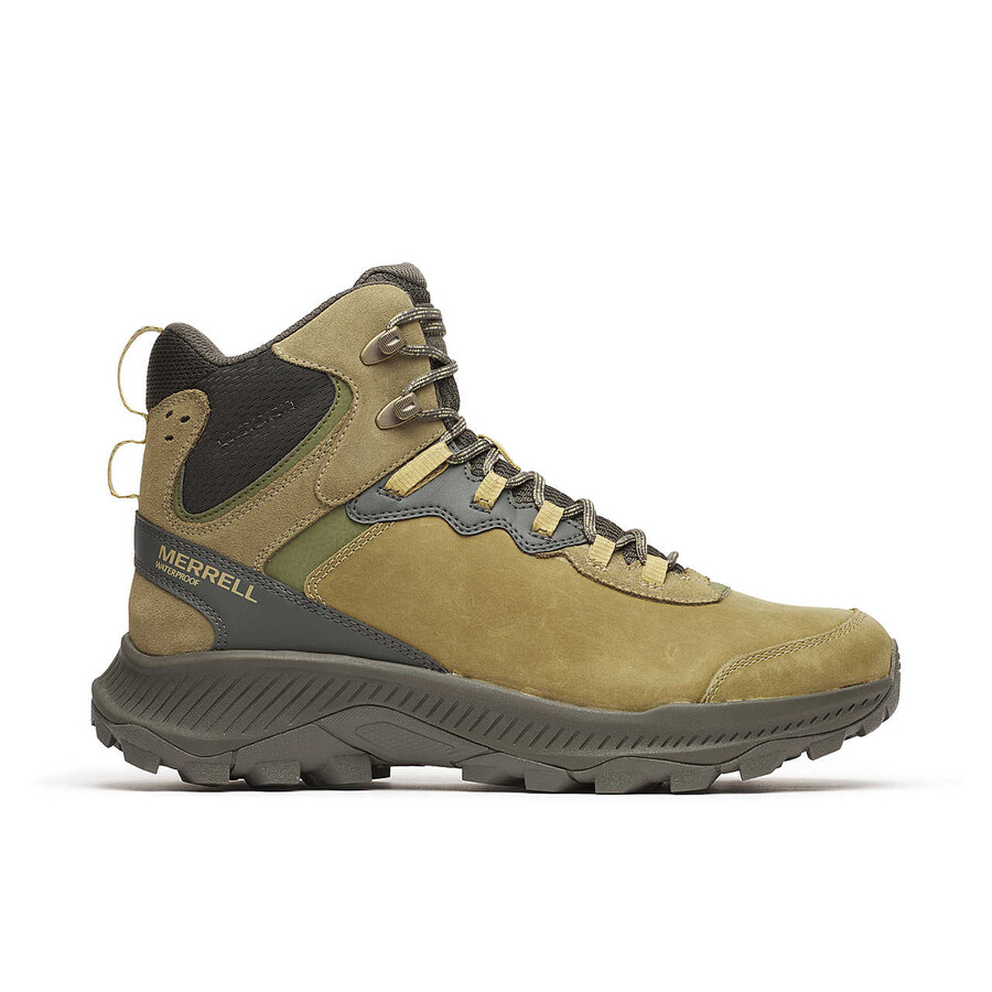 men speed strike 2 leather thermo mid waterproof winter hiking boots drab