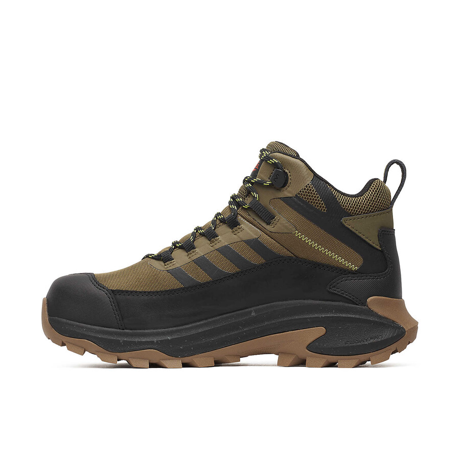 men moab speed 2 fx mid carbon fiber waterproof work shoes olive