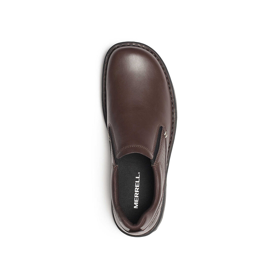 men world legend 2 moc remat casual slip ons dark brown