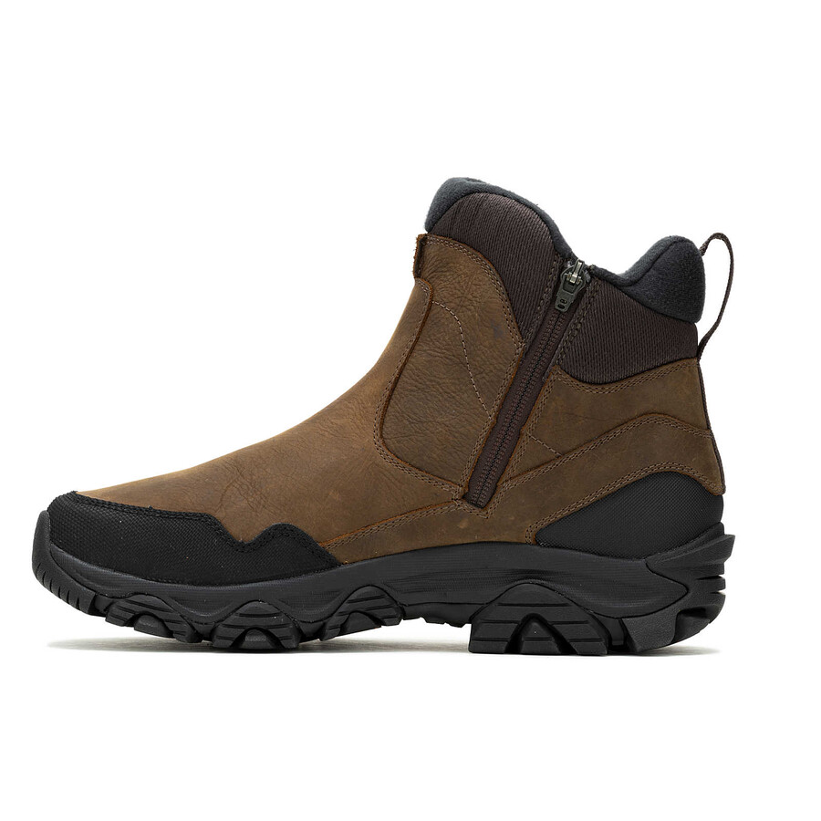 men coldpack 3 thermo tall zip wp boots earth
