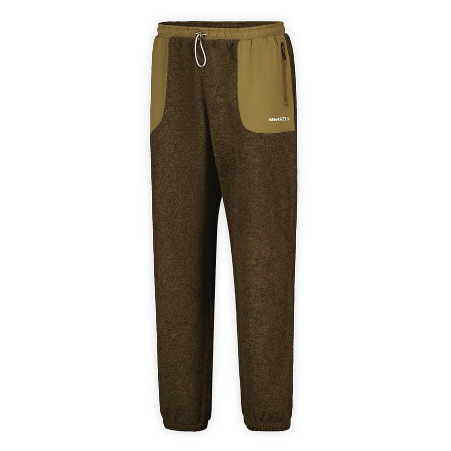 men - jungle fleece jogger - pants dark sand