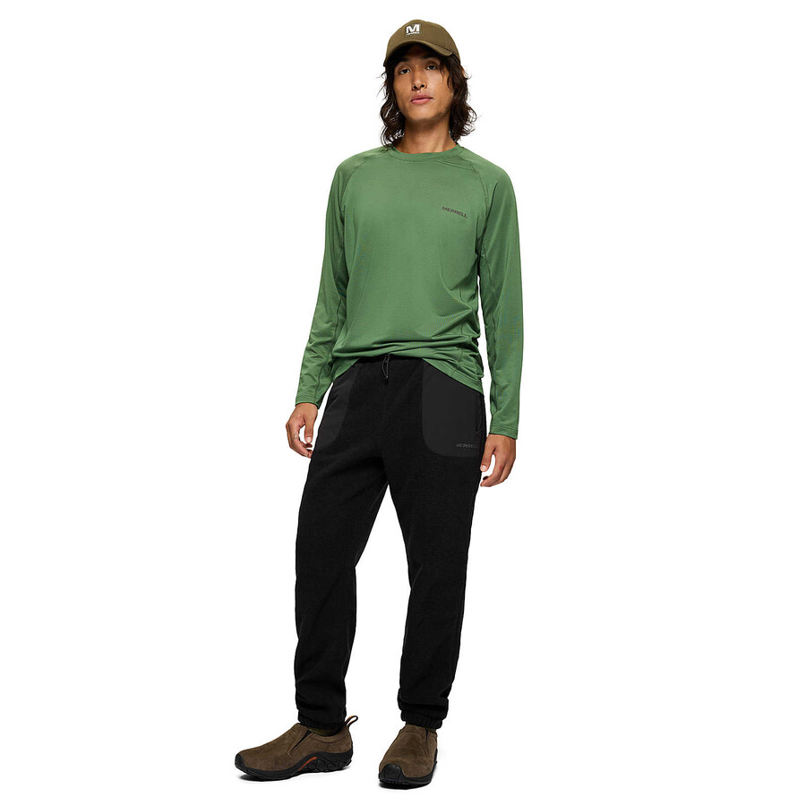 men - tech long sleeve tee - long sleeves garden