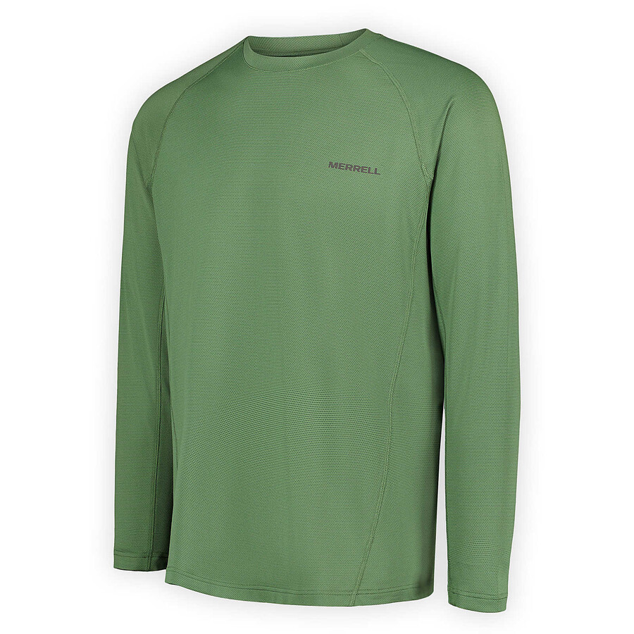 men - tech long sleeve tee - long sleeves garden