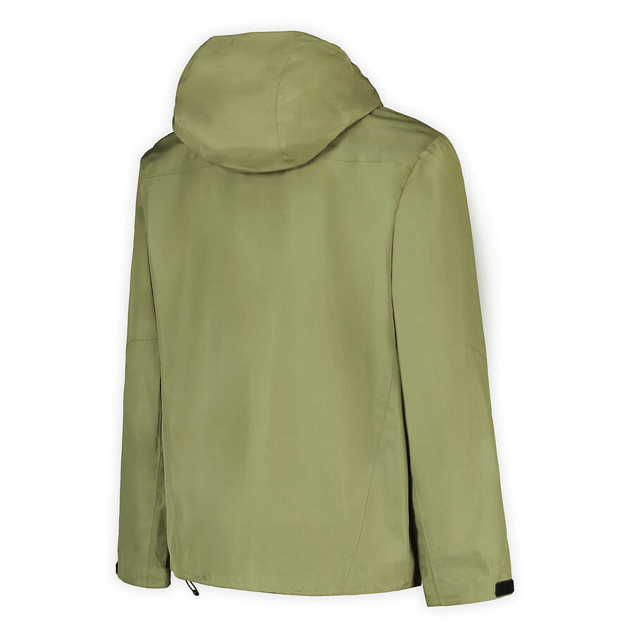 men - rain shell jacket iguana