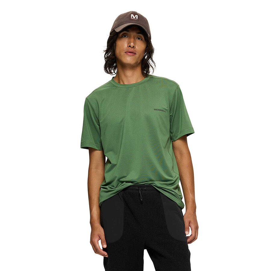 men - tech short sleeve tee - short sleeves garden