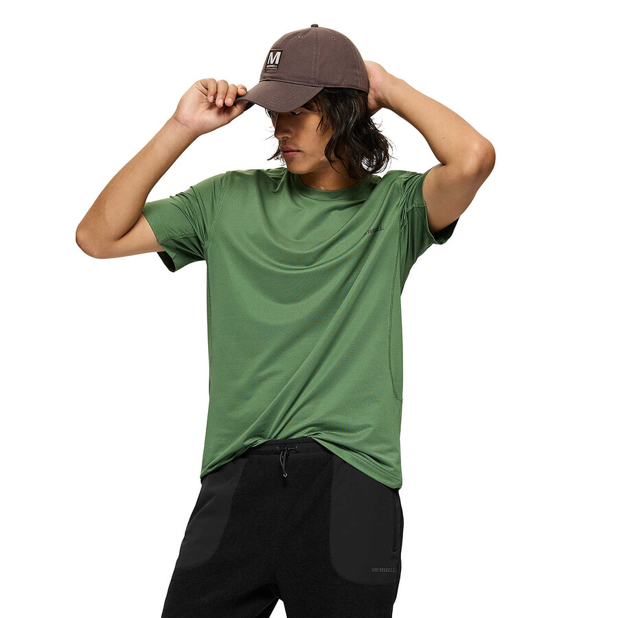 men - tech short sleeve tee - short sleeves garden