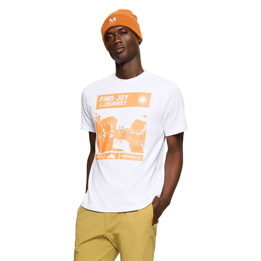 find joy graphic tee - short sleeves white
