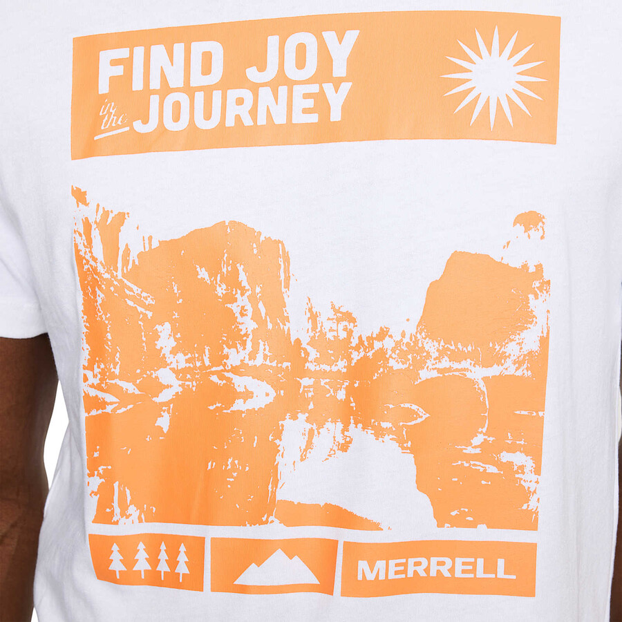 find joy graphic tee - short sleeves white