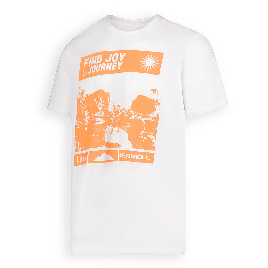 find joy graphic tee - short sleeves white