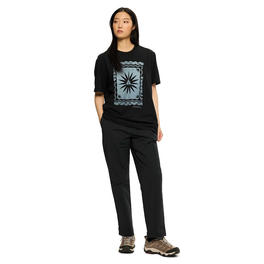 camp merrell graphic tee - short sleeves black