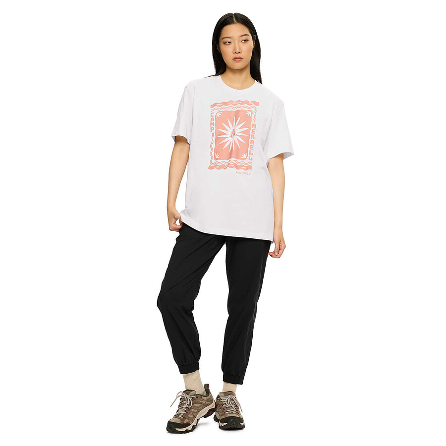 camp merrell graphic tee - short sleeves white