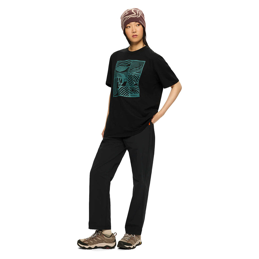 adventure graphic tee - short sleeves black