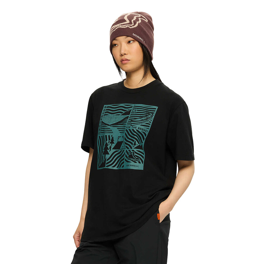 adventure graphic tee - short sleeves black