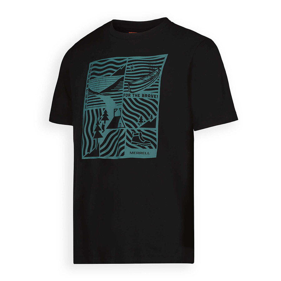 adventure graphic tee - short sleeves black