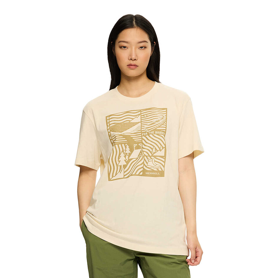 adventure graphic tee - short sleeves chalk