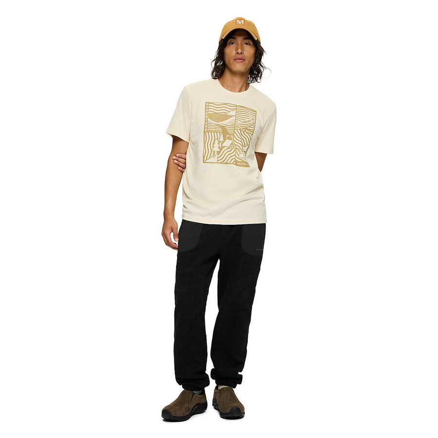 adventure graphic tee - short sleeves chalk