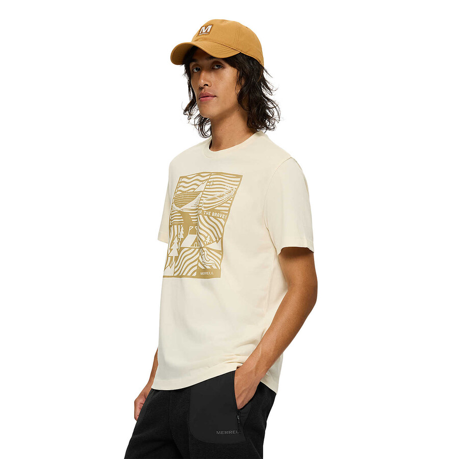 adventure graphic tee - short sleeves chalk