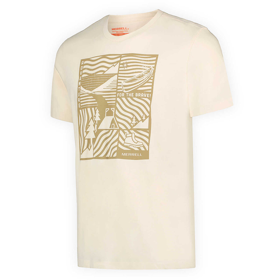 adventure graphic tee - short sleeves chalk
