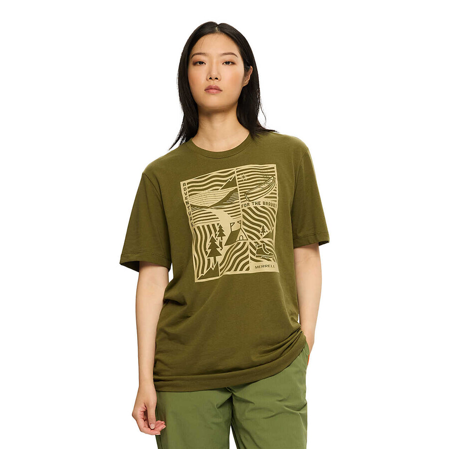 adventure graphic tee - short sleeves olive