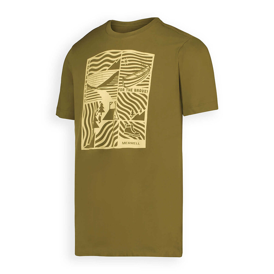 adventure graphic tee - short sleeves olive