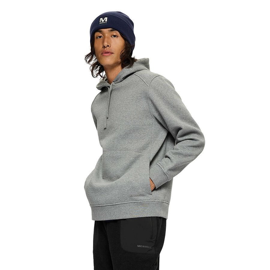 men - everyday hoody - hoodies heather grey