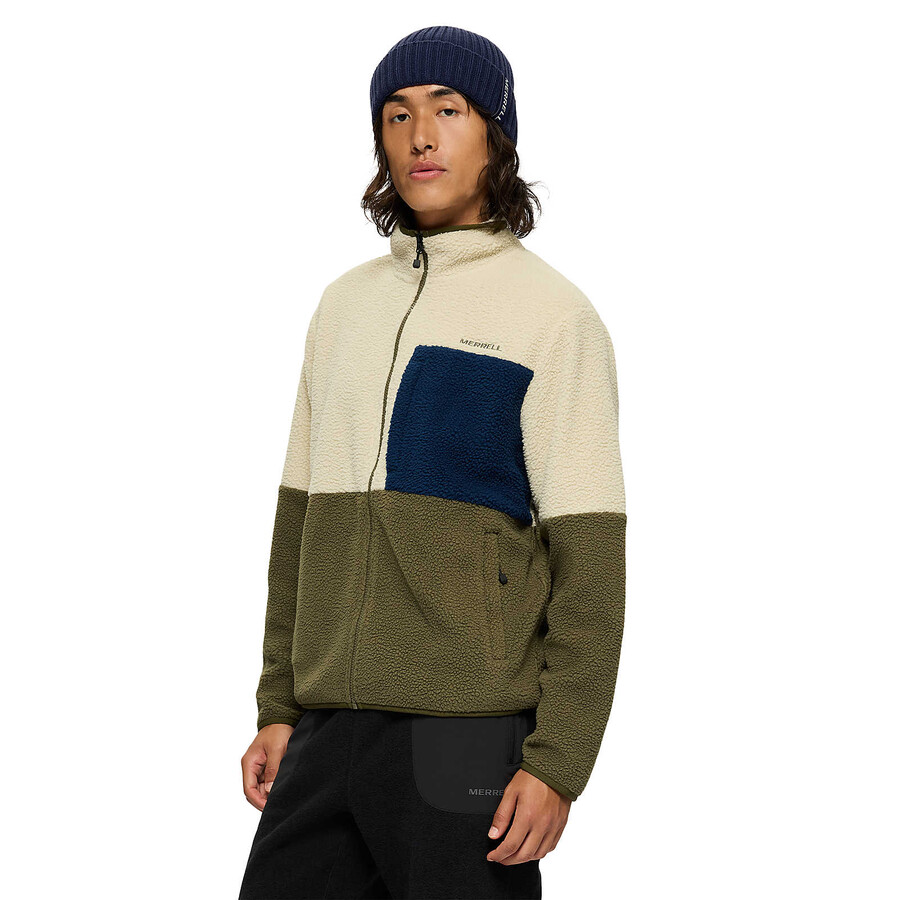 men - tengu sherpa jacket - jackets basaltloden