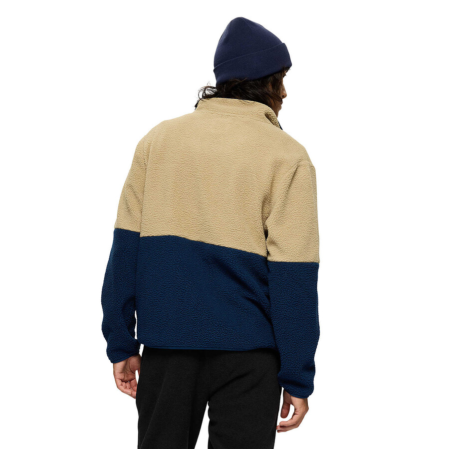 men - tengu sherpa jacket - jackets mountainnavy night