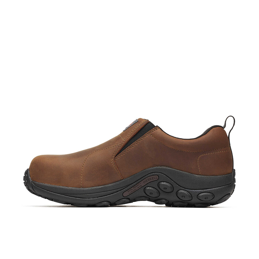 men - jungle moc leather hi-vis carbon fiber low - shoes brown