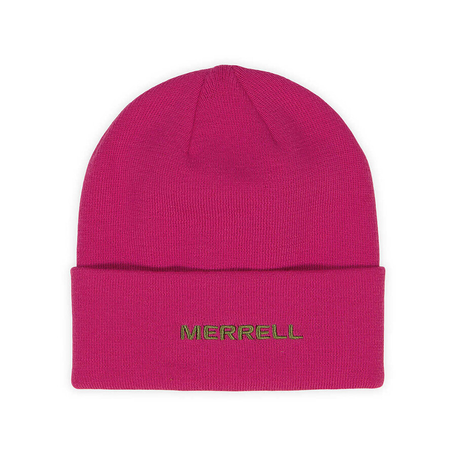 powell core logo beanie - hats hot pink