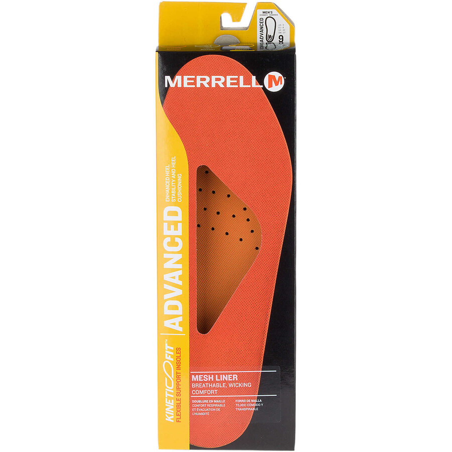 mens kinetic fit footbed wide insoles us footwear mesh