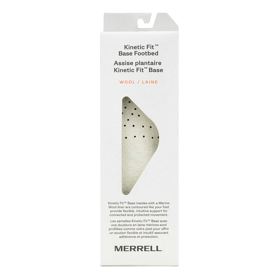 men - kinetic fit base - insoles wool