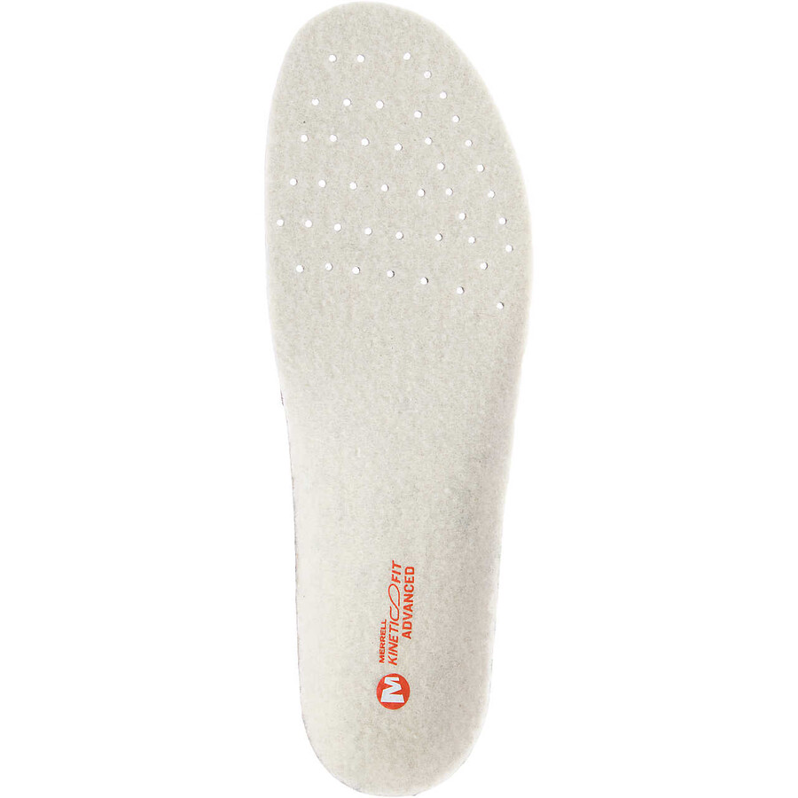 men kinetic fit advanced footbed insoles wool