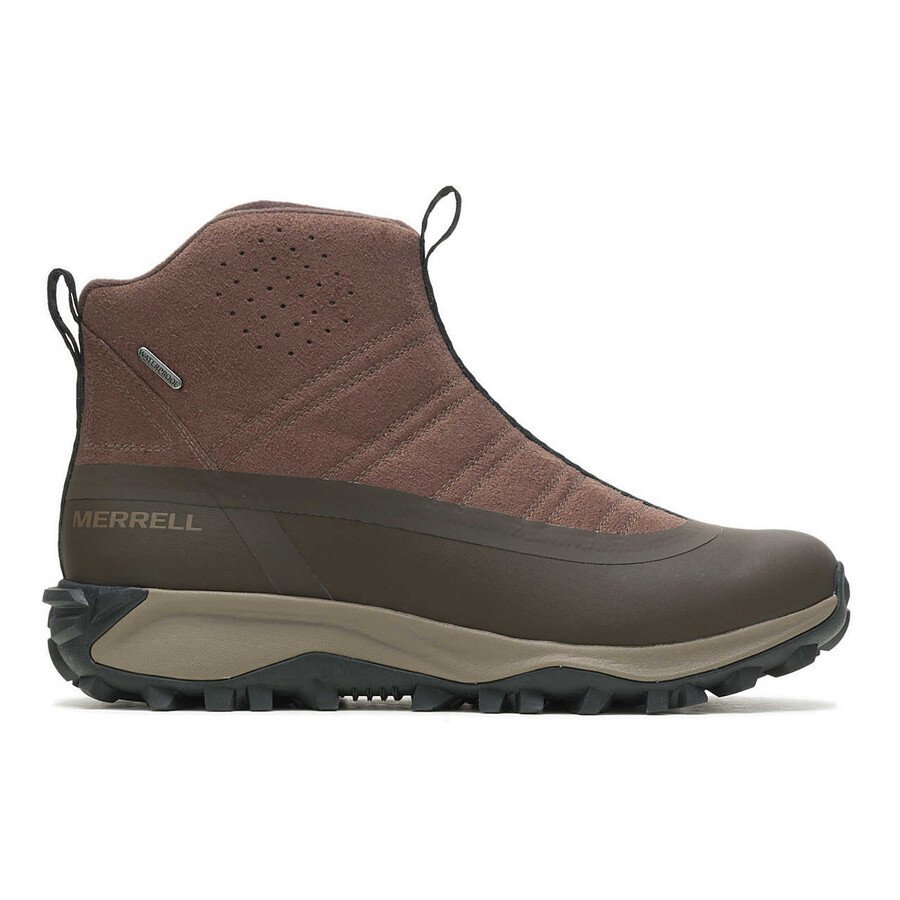 men thermo snowdrift zip mid shell boots earth