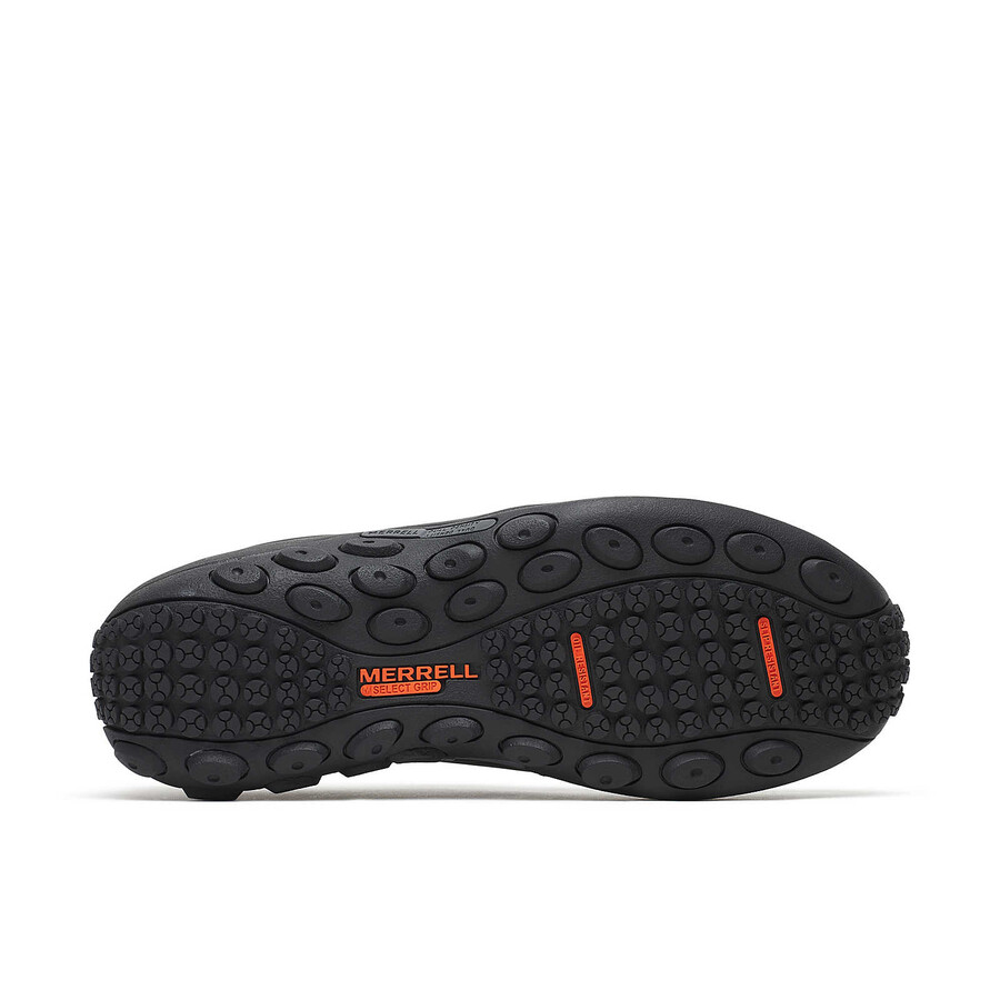 women jungle moc leather comp toe work shoe black