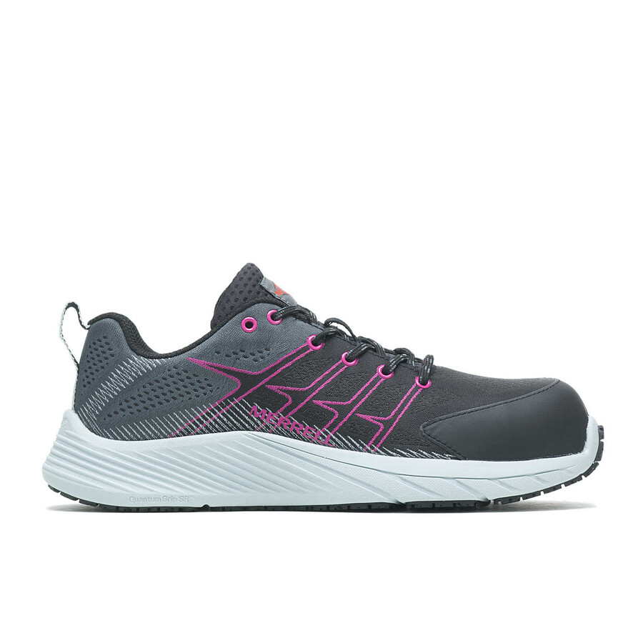 moab flight carbon fiber safety toe work shoes blackfuchsia