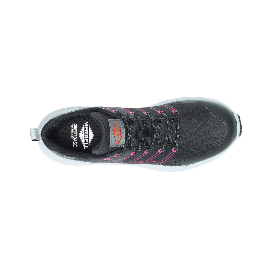 moab flight carbon fiber safety toe work shoes blackfuchsia